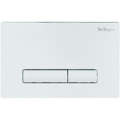 Кнопка смыва BelBagno GENOVA, цвет-белый