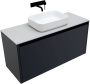 Тумба под раковину Allen Brau Fantasy 120 1.11006.AM антрацит матовый Тумба под раковину Allen Brau Fantasy 120 1.11006.AM антрацит матовый