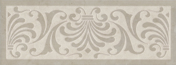 Декор HGD\A499\15145 Монсанту 1 бежевый светлый  (15см*40см*8мм) (10шт/0,6м2) орнамент, шт