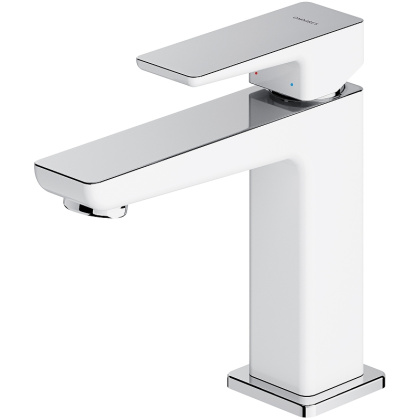 Смеситель для умывальника OMNIRES PARMA PM7410CRB (хром/белый)