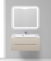 Раковина из литьевого мрамора BelBagno BB1000/445-LV-MR-PR Раковина из литьевого мрамора BelBagno BB1000/445-LV-MR-PR
