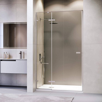 Душевая дверь 100*200 RGW SV-004 Хром/Прозрачное/8 мм (EasyClean)