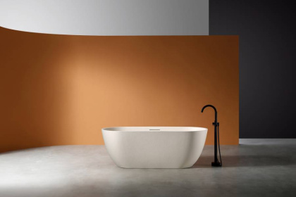 Ванна из литьевого мрамора Abber Frankfurt 170х75 AM9941MBE