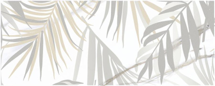 Декор-1 Aria Botanica белый 20х50,шт.