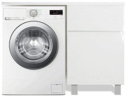 Комплект мебели Dallas Luxe 1000х482 правосторонний напольный 2 ящика (ШхГхВ) 358х476х860