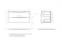 Раковина из литьевого мрамора BelBagno BB1000/445-LV-MR-PR Раковина из литьевого мрамора BelBagno BB1000/445-LV-MR-PR