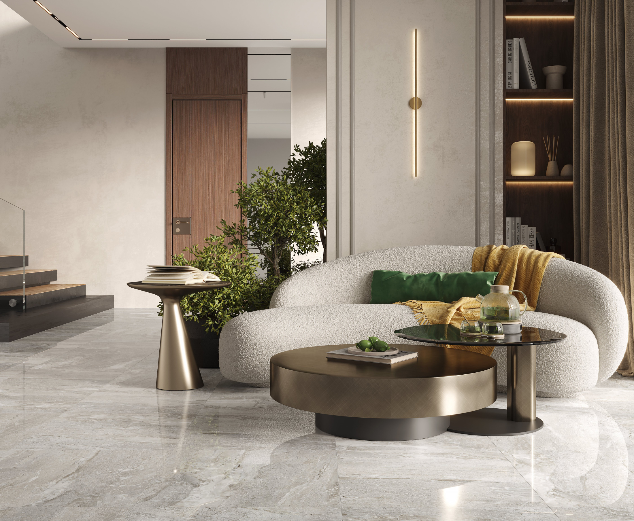 Energy Gris Керамогранит серый SG620422R 60х60 полированный