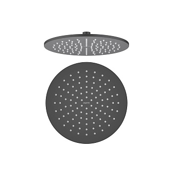 Круглый верхний душ  250*7 мм AQUATEK, матовый черный AQ2077MB  Круглый верхний душ  250*7 мм AQUATEK, матовый черный AQ2077MB