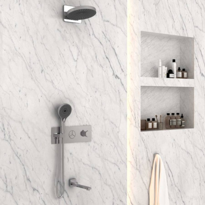 Душевой комплект VSFW-432TI1CH встраиваемый, хром