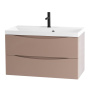 Раковина из литьевого мрамора BelBagno BB800/450-LV-MR-AST Раковина из литьевого мрамора BelBagno BB800/450-LV-MR-AST