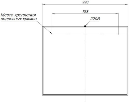 Зеркало Aquanet Nova Lite 100 дуб рошелье LED Зеркало Aquanet Nova Lite 100 дуб рошелье LED