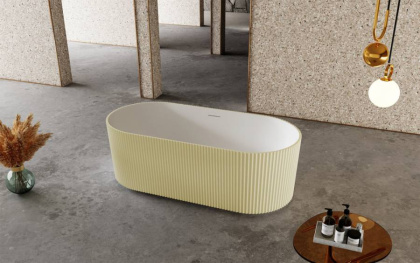 Ванна из литьевого мрамора Abber Stein 170х75 AS9601MS