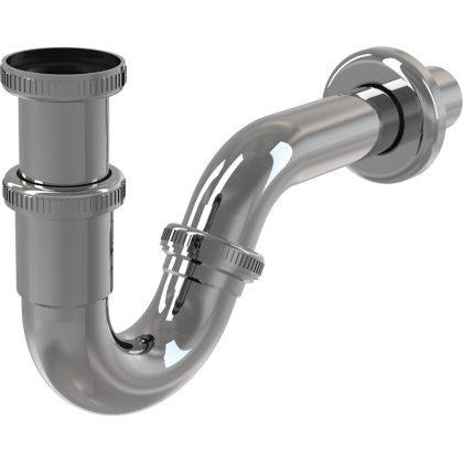 Сифон для биде DN32 металл