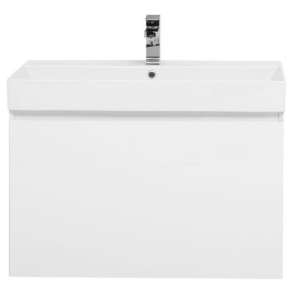 Тумба с раковиной Aquanet Йорк 85 белый