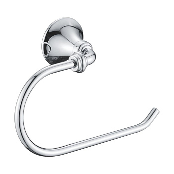 Полотенцедержатель в форме полукольца удлиненный, RG1206 Rose, Хром