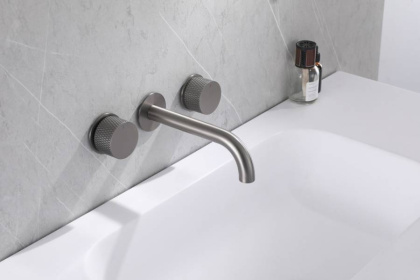 Смеситель ABBER Wasser Kreis AF81122NG для раковины скрытого монтажа, никель