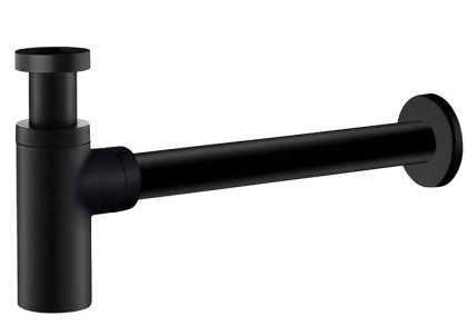 Сифон Timo 958/03L для раковины черный Сифон Timo 958/03L для раковины черный