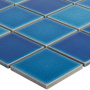 Керамическая мозаика, Crackle Blue Mixed Glossy 48х48, 5х5 см Керамическая мозаика, Crackle Blue Mixed Glossy 48х48, 5х5 см