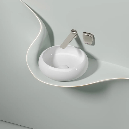 Умывальник чаша накладная круглая Element 360*360*120мм