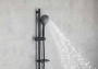 Душевой гарнитур 3jet 73см AQUATEK, матовый черный AQ2011MB  Душевой гарнитур 3jet 73см AQUATEK, матовый черный AQ2011MB