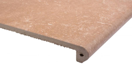 Ступень фронтальная PELDANO BROWN 33x33x4, Stone