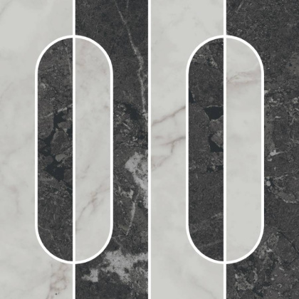 Декор Тубкаль наборный матовый обрезной 30x30x0,9