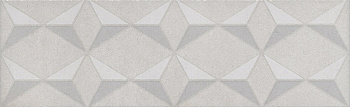 Бордюр HGD\A584\6437 Корредо серый 7,7см*25см*8мм (1уп/30шт/), шт