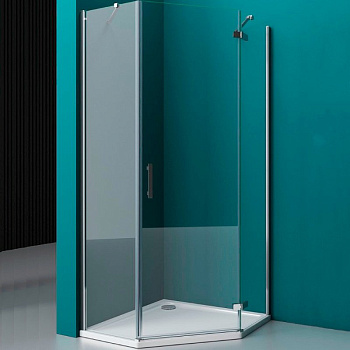 Душевой уголок BelBagno KRAFT-P-1-80-C-Cr-R Душевой уголок BelBagno KRAFT-P-1-80-C-Cr-R