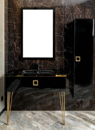 Пенал LUCIDO Глянцевый черный RAL9005 772-GB Boheme Пенал LUCIDO Глянцевый черный RAL9005 772-GB Boheme