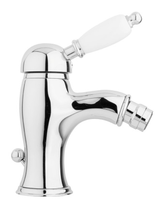 ELITE-BSM1-01-Nc Смеситель для биде Исполнение: Хром, Ручки: Орех 