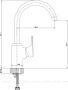Смеситель для кухни Aquanet Magic AF410-41C Смеситель для кухни Aquanet Magic AF410-41C