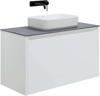 Тумба под раковину Allen Brau Fantasy 100 1.11004.WM белый матовый Тумба под раковину Allen Brau Fantasy 100 1.11004.WM белый матовый