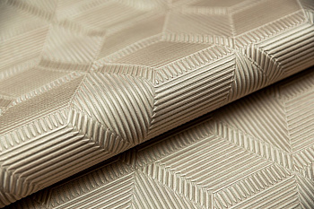 Обои виниловые Геометрия мотив, бежевый, золотой Обои виниловые Геометрия мотив, бежевый, золотой