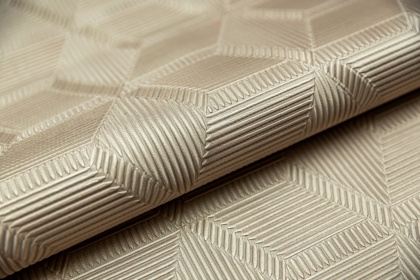 Обои виниловые Геометрия мотив, бежевый, золотой Обои виниловые Геометрия мотив, бежевый, золотой