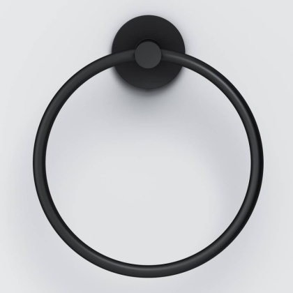 A85A34422 X-Joy, Кольцо для полотенец, черный
