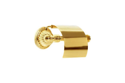 Держатель для туалетной бумаги с крышкой HERMITAGE GOLD 10350 Boheme Держатель для туалетной бумаги с крышкой HERMITAGE GOLD 10350 Boheme