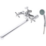 OneLife P03-211cr Смеситель для ванны с душевым набором, полимерный