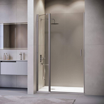 Душевая дверь 120*195 RGW LE-004-Gr Серый/Прозрачное/6 мм