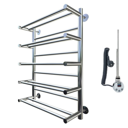 Полотенцесушитель Вертикаль эл ТЭН П 80*50 (ЛЦ35)