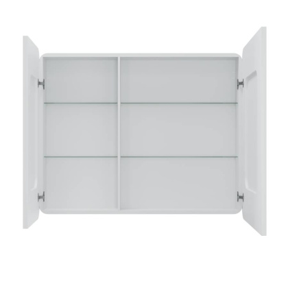 Зеркальный шкаф Creto Eles с LED-подсветкой 1000х800