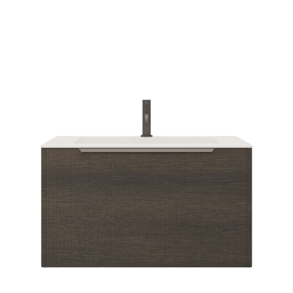 Тумба под раковину Creto Luna Venge 80 см 17-VG80