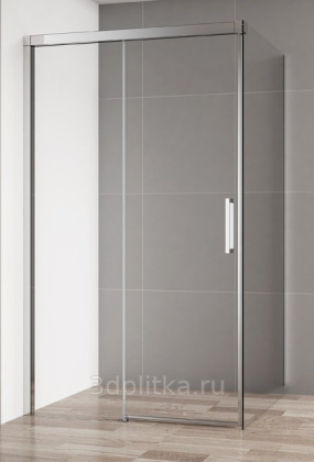 DUET SOFT-100-FIX-C-Cr Универсальная боковая панель без пристенного профиля