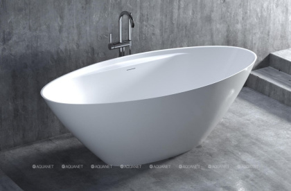 Ванна из искусственного камня S-Stone Salini Diva 180x85 см матовая ,102221M
