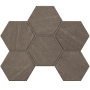 Мозаика GB03 Hexagon 25x28,5 непол.
