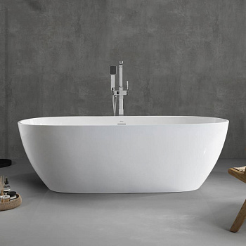 Акриловая ванна ABBER AB9263-1.5 белая