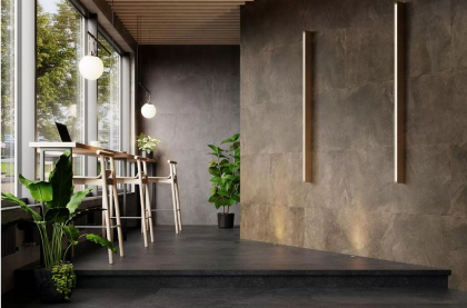 Керамограни DD600720R Про Стоун Черный (60см*60см*9мм) (5шт/1,8м2) , м2