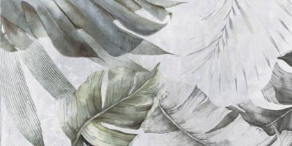 Плитка настенная 00-00-5-18-00-06-3662 Etnis светло-серый ботаника (60см*30см*9мм) (10шт/1,8м2) .,м2