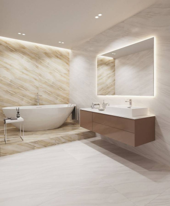 Керамогранит STELIA LIGHT GREY 60x120 POLISHED, Palacio