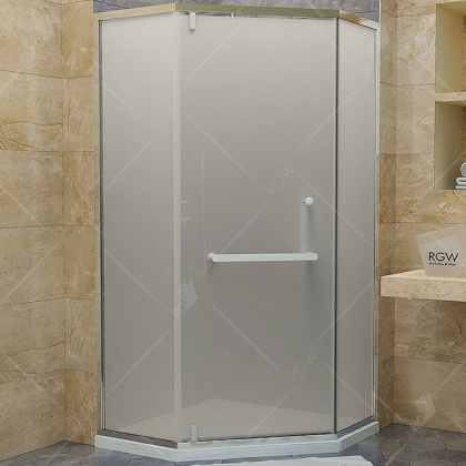 Душевой уголок RGW Hotel HO-084 90х90 350608499-21 профиль Хром стекло матовое-сатинат