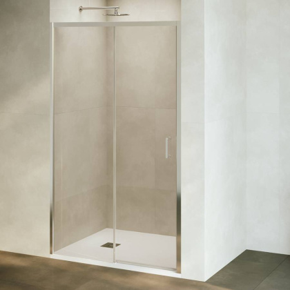 Комплект: Душевая дверь RGW PA-017 + поддон RGW ST W + сифон RGW S-010